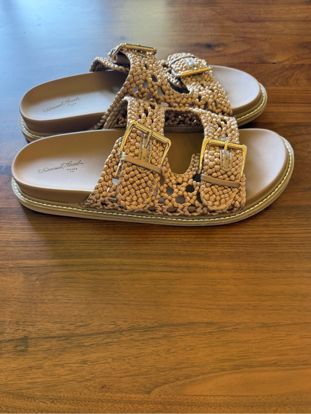 Universal Thread Kylie Crochet Summer Boho Sandals sz 9 - Picture 3 of 3